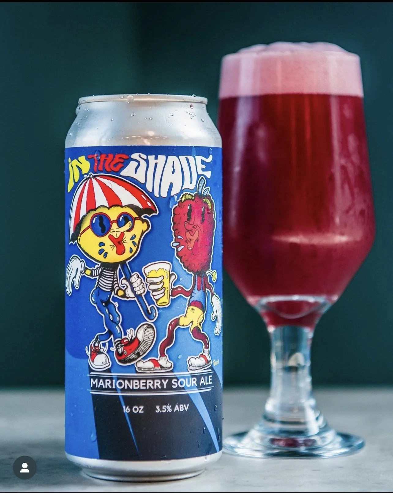 Illustrated fruit characters bring personality to beer packaging for Our Town Brewery.